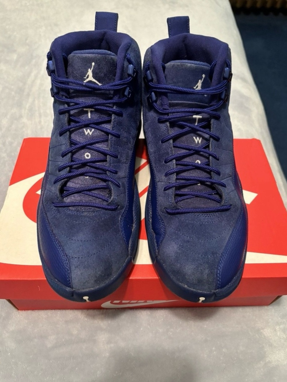 Air Jordan 12 Retro Deep Royal 2016 Size 9